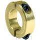 Brass Stainless Steel Two Piece Clamping Collar CNC Machining Parts 0.01mm Tolerance