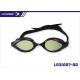 Fashion Double Banded Adjustable Optical Prescription Swimming Goggles With Tempered Pc Lens