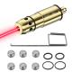 9mm Red Laser Bore Sight Laser Boresighter With Chamber Extractor Tool And 9 Batteries