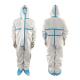 Polypropylene Non Woven Waterproof Isolation Gown Single Use Non Irritating