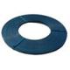 Electric Heat Carbon Structured Prime Blue Steel Packing Strip / Cold Rolled