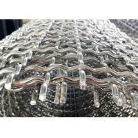 1.1mm Wire Diameter Stainless Steel 316 Crimped Square Wire Mesh Netting
