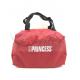 Red 600D Polyester Small Travel Tote Bag With Zipper Environmental Protection Material