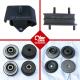 Excavator Rubber Engine Mounts Cushion Set Lightweight Vibration Reduction