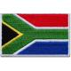 Stick-on and six thread colors, 50-80mm, cotton national embroidered flag patches