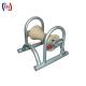 Shock Resistant Underground Cable Pulling Roller With Nylon Aluminum Sheave