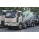 90% New Concrete Mixer Machine With Single And Half Cabin 8*4 FAW Mixer Truck