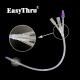 400mm Length Silicone Foley Catheter For Urine Drainage With Tiemann Open Round Tip 2 Way 3 Way Uretheral