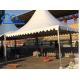 Outdoor Custom White UV Resistant Aluminum Frame PVC Party Pagoda Tent For Event , Church Etc