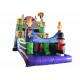 Commercial Magic Circle Inflatable Dry Slide / Monkey Bounce House