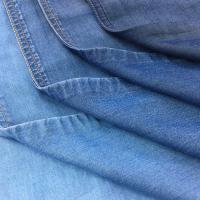 Sustainable 100% Lycra 5.8/5.4oz Denim Jeans Fabric Plain Dyed