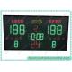 Electronic Basketball And Volleyball Scoreboard with timeout led and inner shot clock, time display