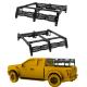 Black Powder Coating Carbon Steel Q235B Truck Bed Rack System with Luggage Basket