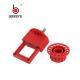 Adjustable Butterfly Valve Lockout 4MM Cable Lock Diameter PP Material
