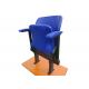 Football Court Plasitc Folding Sports Stadium Seats With Polymer Armrest