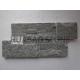 Chinese Black Cultured Stone Panels Custom For Indoor Outdoor Garden Wall