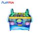 customize small children kids mini coin operated arcade air hockey gaming machine device equipment for  FEC room