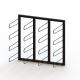 Metal Display Vinyl Roll Wall Rack / Industrial Wall Mount Vinyl Storage Rack