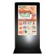 Web Based Control Panel 55 Inch Interactive Digital Kiosk High Brightness