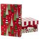 Wallet Art Paper Custom Design Christmas Gift Packaging Rigid Paper Boxes For Christmas