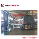 China YIKE GROUP Chain Type Corrugated Cardboard Two Color Printing Slotting Combined Machine