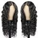 Loose Wave V Part Wigs Online with Natural Hairline and Full Machine Made Double Drawn
