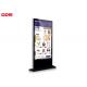 indoor 65 Inch high brightness LCD Module multi touch free standing kiosk DDW-AD6501SN