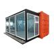 Split Cabin Expansion Steel Shipping Container Prefabricated
