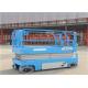 Ten Meters Mobile Scissor Lift Drive Speed Interlock Limits With Hydraulic System