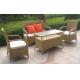 Patio rattan sofa garden furniture-11002