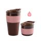 Food Grade Leak Proof 350ML Foldable Silicone Travel Cup