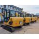 Used CAT 6T Excavators With 600mm Track Width And Hydraulic System Swinging