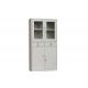 Multilayer Flat Large Glass Window Fireproof Lockable Filing Cabinets