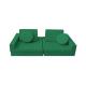 10 Piece Microsuede Kids Play Sofa Set With Protective Inner Liner