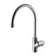 Chrome Push Button Rotating Time Delay Faucet For Home Kitchen Bathroom