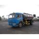 136kw 12000L 4x2 Liquid Tank Truck Storage Isoprene Steel / Aluminum