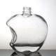 Clear Apple Shaped Juice Bottle 500ml High Flint Glass Bottle with Plastic Cap