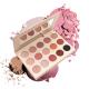 Custom 15 Color Glitter Cream Eyeshadow Shimmer Matte MSDS Approved