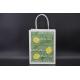 Sturdy White Paper Carrier Bags Renewable Retail Paper Bags With Handles