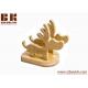 2018 new fashion hot handmade carving cute gift craft Beech Wood Deer Shaped Decorative Cell Phone Stand Holder