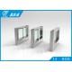 Rfid Access Control Entrance Barrier Systems , Stainless Steel Waist High Turnstile
