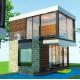 2 Storey Steel House Container Furnished Apartment Hotel Villa For Holiday