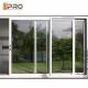 America Style Aluminum Single Tempered Glass Windows And Door Anti - Aging safety sliding window Sliding window opener