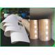 Bleached Kraft Paper Rolls 36 Inch 80gsm 120gsm White Wrapping Paper