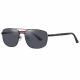 Classic Retro Rectangular Metal Sunglasses Polarized Shatterproof