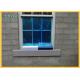 Transparent / Blue Window Film For Glass Surface Protection Reverse Wound / Standard Wound