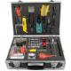 Compact Field Fusion Fiber Optic Splicing Tool Kit With 3.5M Tape Measure