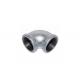 Banded Malleable Iron Elbow 90 Degree Galvanised Iron Pipe Fittings Lightweight