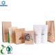 Heat Seal Plastic Biodegradable Coffee Bags Doypack Flexible Stand Up Pouch Bags