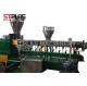 Auto Parallel Twin Screw Plastic Extruder / Dual Screw Extruder For Granules Making